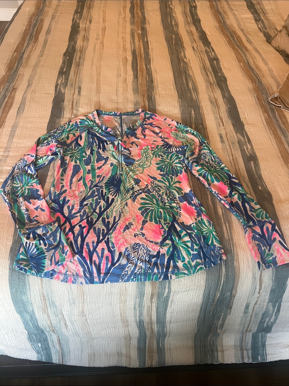 Lilly Pulitzer Luxletic long sleeve top